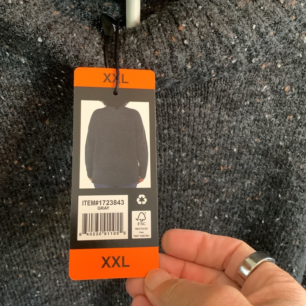 Well‎ Worn oversized sweater. NWT. Retail 48 - Picture 5 of 10